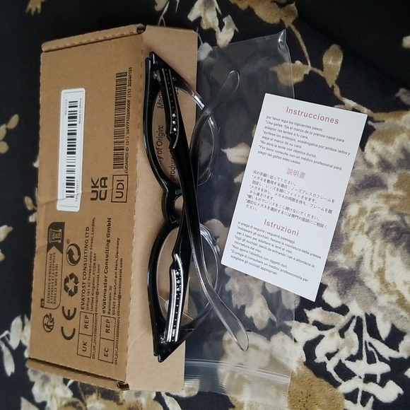 Cat Eye Reading Glasses Retro Presbyopic Glasses Gradient Readers For Women+3.5 - Picture 13 of 17